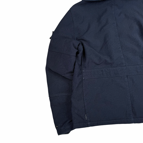 Stone Island 2015 Navy Cotton Blend Shadow Project Jacket - Large