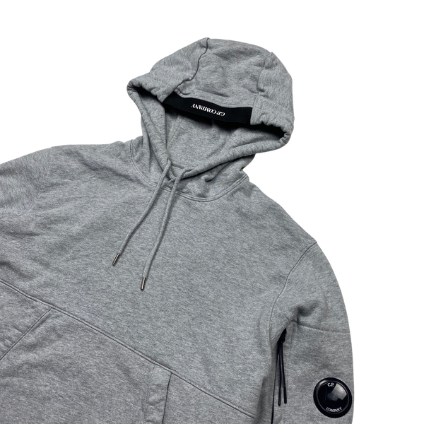 CP Company Light Grey Hoodie Tracksuit Set - Medium