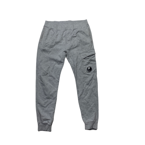 CP Company Light Grey Hoodie Tracksuit Set - Medium