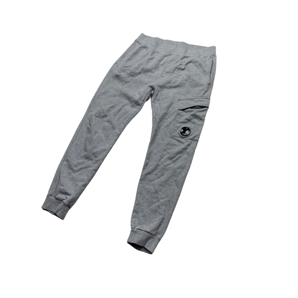 CP Company Light Grey Hoodie Tracksuit Set - Medium
