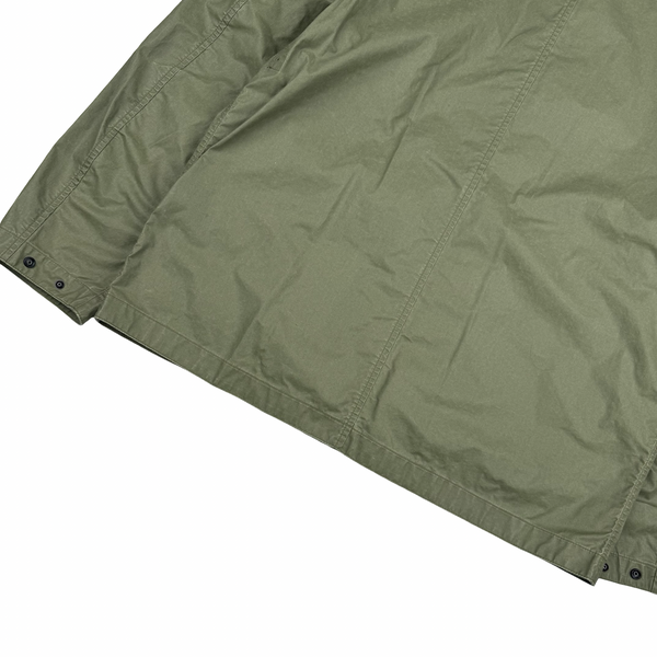 Stone Island Sage Green Waxed Pigment Cotton Tela Jacket - XL