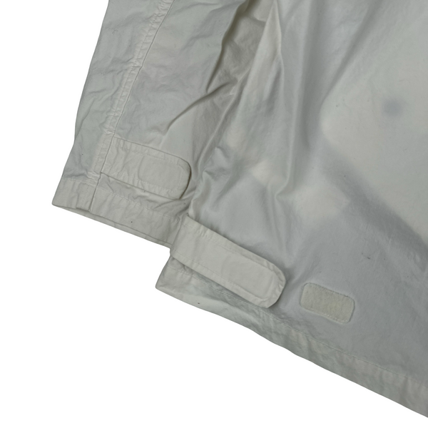 Stone Island x Supreme 2022 White Mona Lisa Jacket - XL