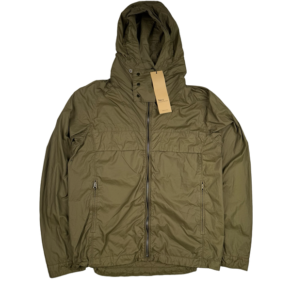 Ten C Khaki Lightweight Shell A/C Nylon Jacket - Medium (48)