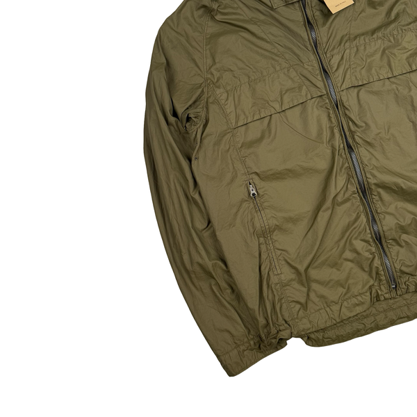 Ten C Khaki Lightweight Shell A/C Nylon Jacket - Medium (48)