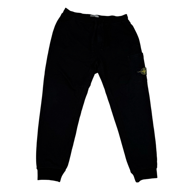 Stone Island 2023 Black Cotton Joggers - XL