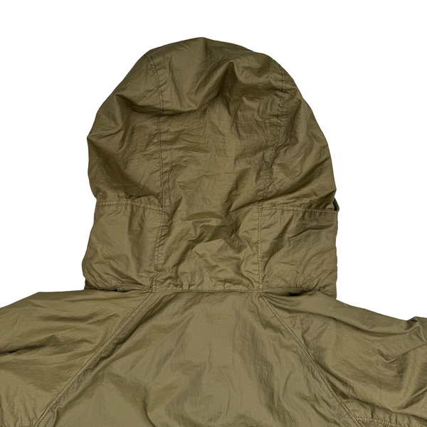 Ten C Khaki Lightweight Shell A/C Nylon Jacket - Medium (48)