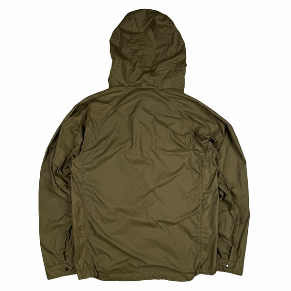 Ten C Khaki Lightweight Shell A/C Nylon Jacket - Medium (48)