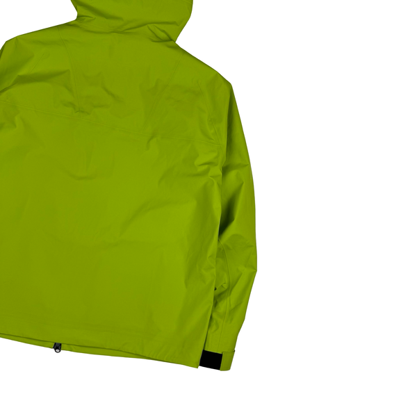 Stone Island Yellow Green Stellina 3L Gore-tex Jacket - Large
