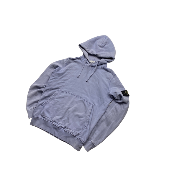 Stone Island 2019 Lavender Pullover Hoodie - Large