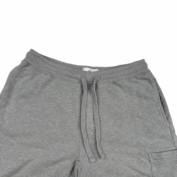 Stone Island 2021 Grey Thick Cotton Joggers - Large