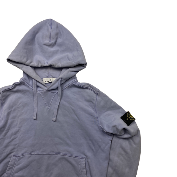 Stone Island 2019 Lavender Pullover Hoodie - Large