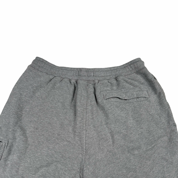 Stone Island 2021 Grey Thick Cotton Joggers - Large