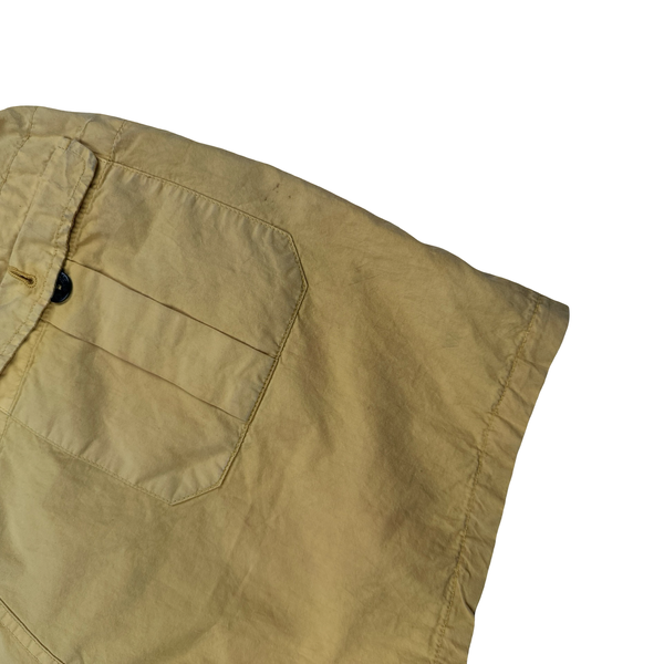 Stone Island Marina 1995 Yellow Cotton Blend Swim Shorts - Medium