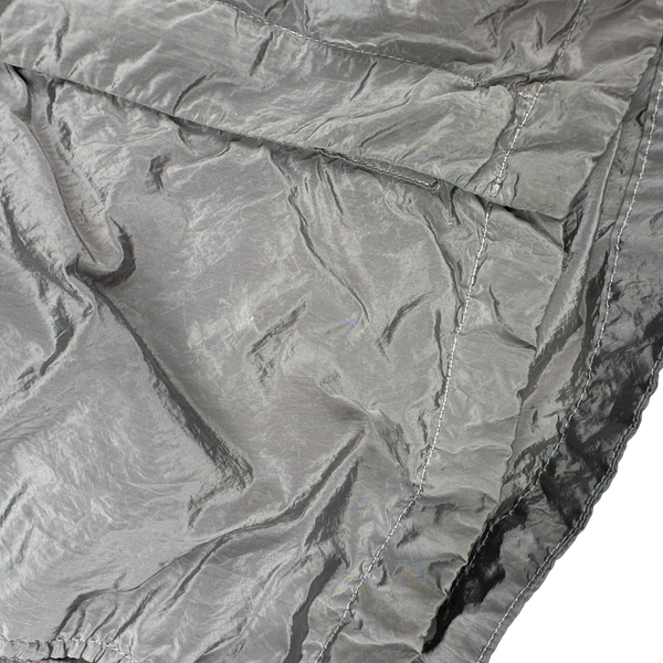 Stone Island Grey Nylon Metal Shimmer Overshirt - Medium