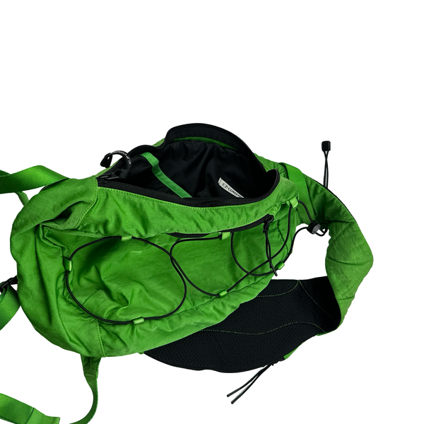 CP Company Green Nylon Lens Cross Body Bag