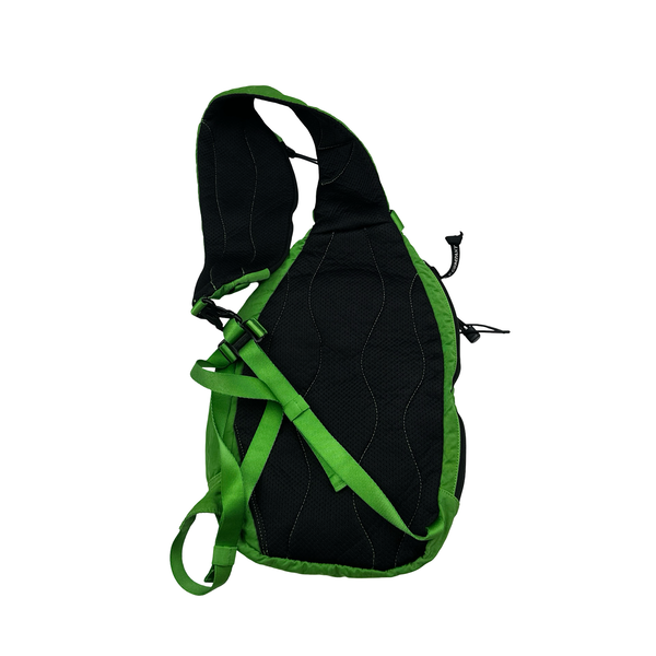 CP Company Green Nylon Lens Cross Body Bag