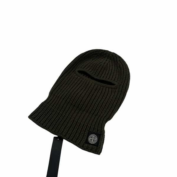 Stone Island 2020 Khaki Wool Balaclava