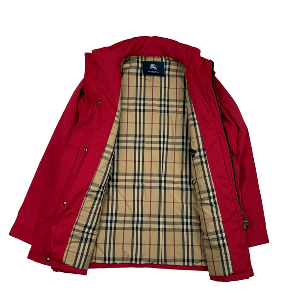 Burberry Nova Check Lined Red Field Jacket - 3XL (56)