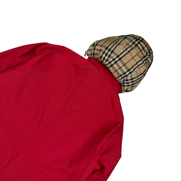 Burberry Nova Check Lined Red Field Jacket - 3XL (56)