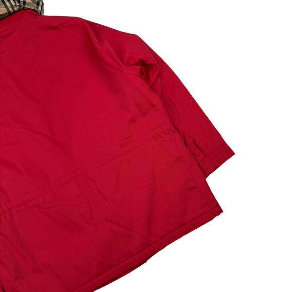 Burberry Nova Check Lined Red Field Jacket - 3XL (56)