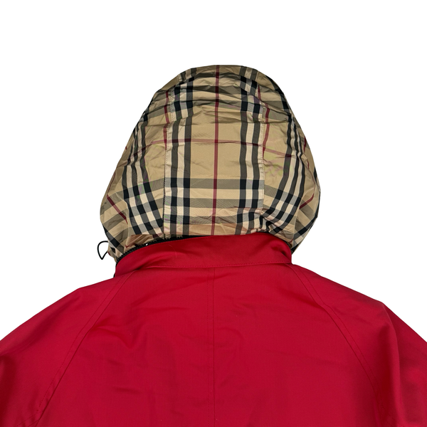 Burberry Nova Check Lined Red Field Jacket - 3XL (56)