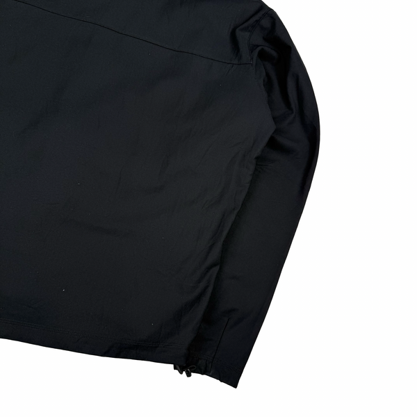 Arcteryx Black Polartec Nylon Shell Fleece Lined Zipped Jacket - Large