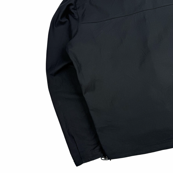 Arcteryx Black Polartec Nylon Shell Fleece Lined Zipped Jacket - Large