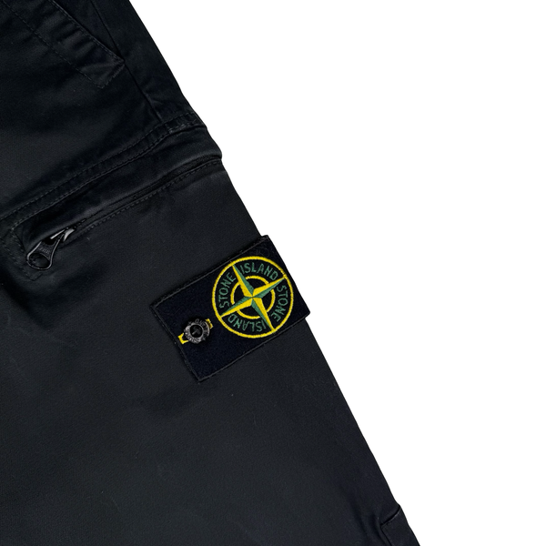 Stone Island 2020 Black SK Cargo Trousers - 28" Small