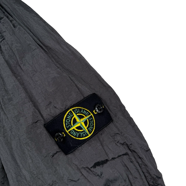 Stone Island 2022 Anthracite Nylon Metal Packable Overshirt - XL