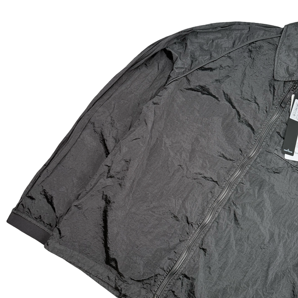 Stone Island 2022 Anthracite Nylon Metal Packable Overshirt - XL