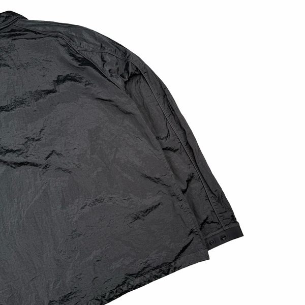 Stone Island 2022 Anthracite Nylon Metal Packable Overshirt - XL