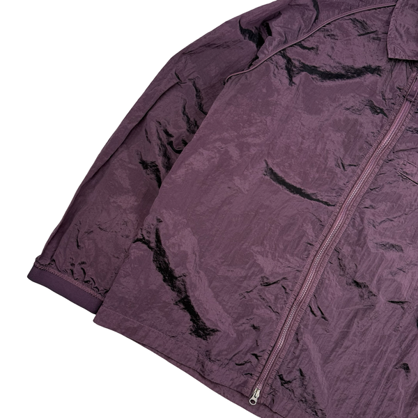 Stone Island 2022 Maroon Nylon Metal Packable Overshirt - XL