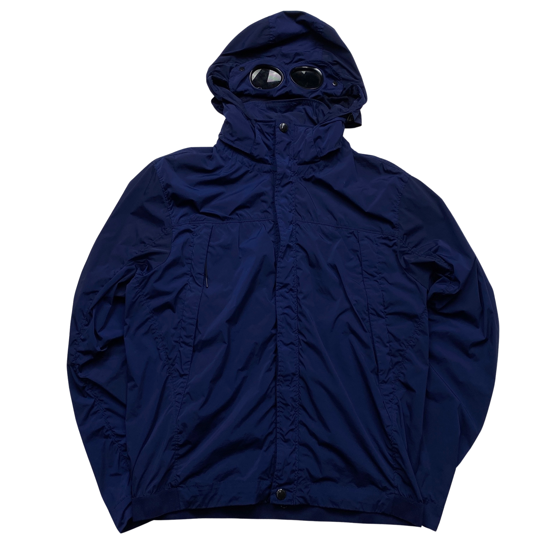 CP Company Blue Stretch Nycra Goggle Jacket XL Mat s Island