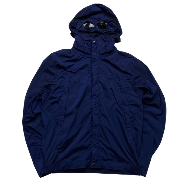 CP Company Blue Stretch Nycra Goggle Jacket XL Mat s Island