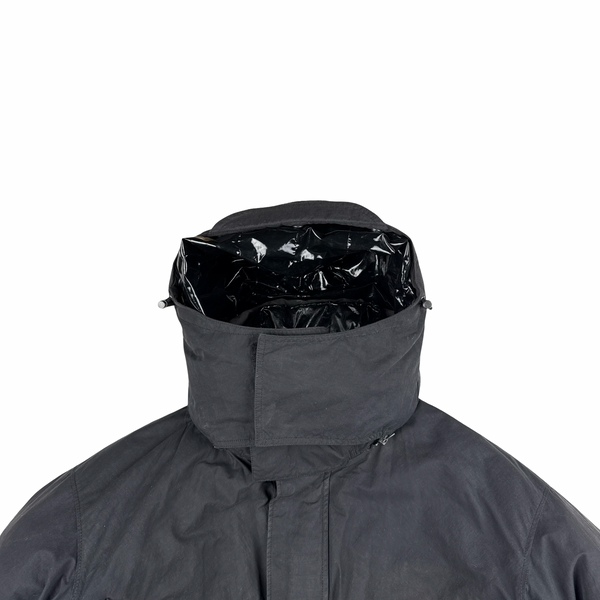 Burberry Black Down Filled 2 In 1 Puffer Multi Pocket Jacket - XL