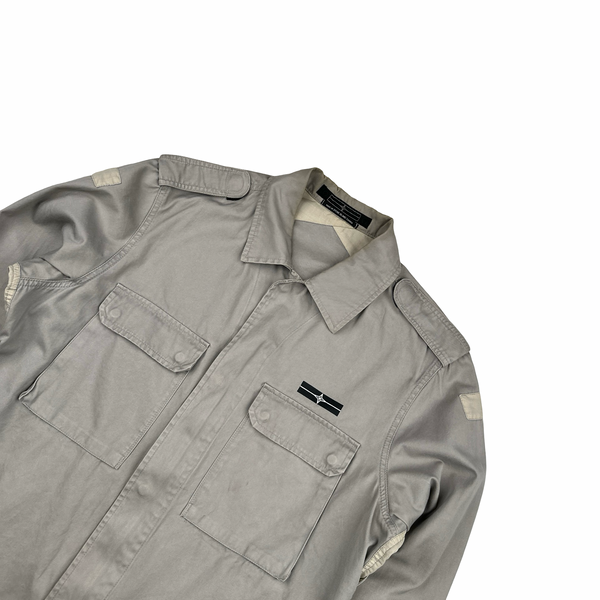 Stone Island 2007 Denims Collared Zipped Lightweight Overshirt Jacket - Large
