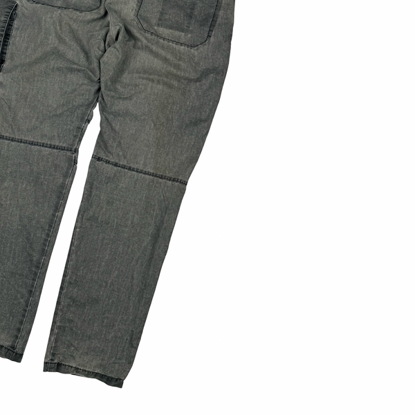 CP Company Grey Ergonomic Fit Cargo Trousers - Medium