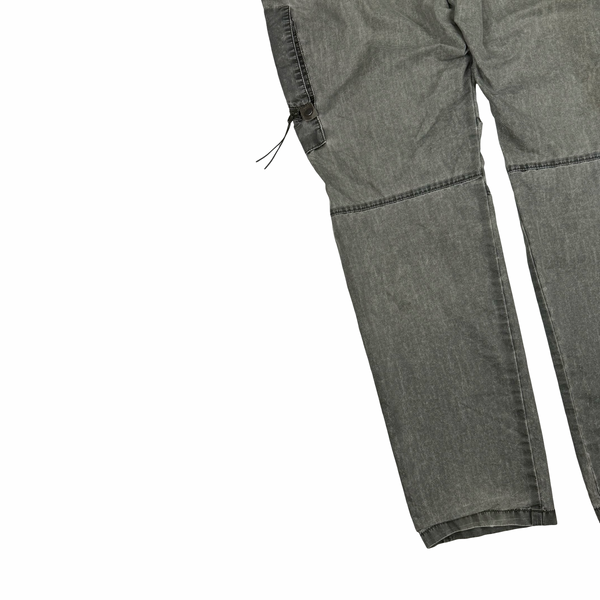 CP Company Grey Ergonomic Fit Cargo Trousers - Medium