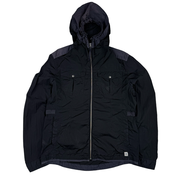 CP Company Navy Blue Cotton/Nylon Blend Windbreaker Jacket - XL (52)