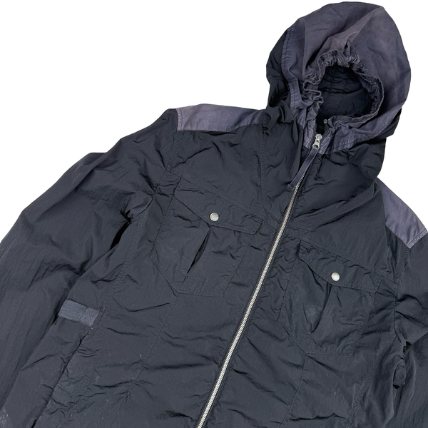 CP Company Navy Blue Cotton/Nylon Blend Windbreaker Jacket - XL (52)