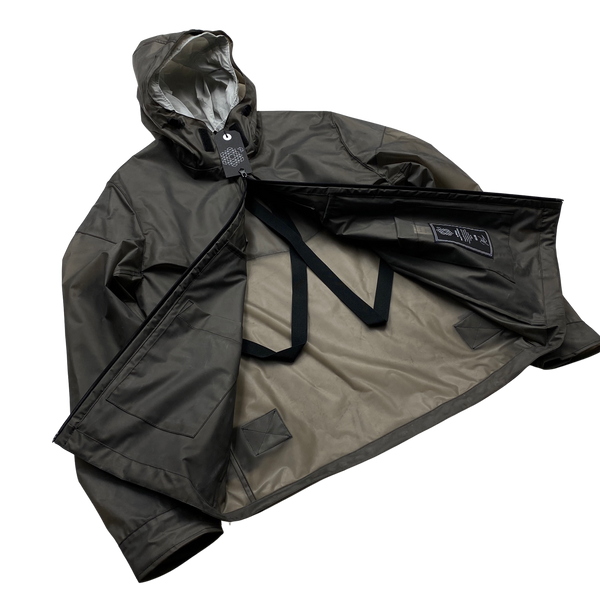 Plurimus Poly Cover Anorak Fume Jacket - Medium