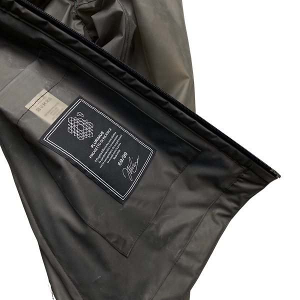 Plurimus Poly Cover Anorak Fume Jacket - Medium