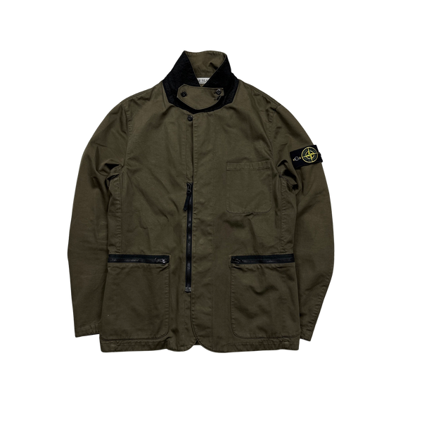 Stone Island 2011 Khaki Raso R Windstopper Jacket - Medium