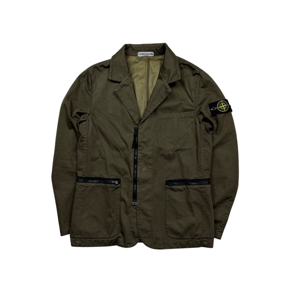 Stone Island 2011 Khaki Raso R Windstopper Jacket - Medium