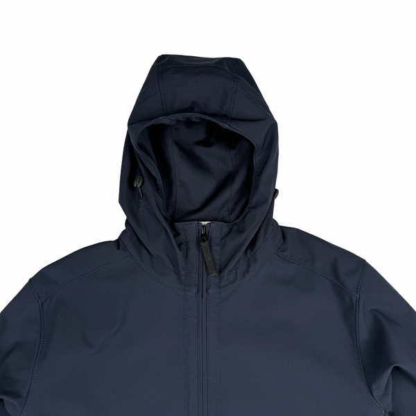 Stone Island 2017 Navy Blue Light Soft Shell R Jacket - XL