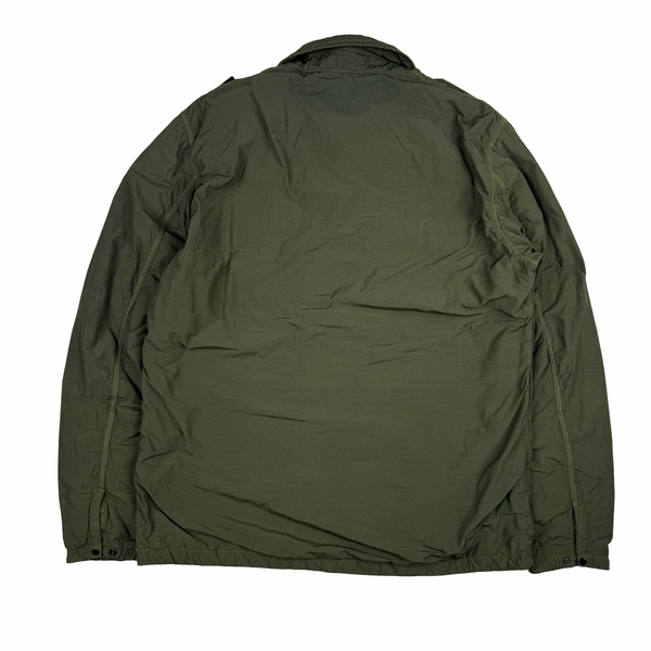 Stone Island 2020 Naslan Khaki Double Chest Pocket Overshirt - XL