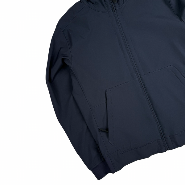 Stone Island 2017 Navy Blue Light Soft Shell R Jacket - XL