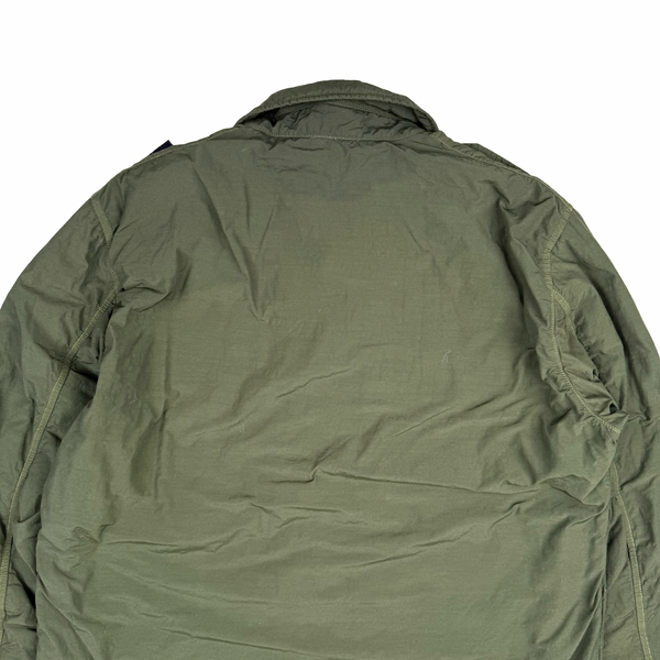 Stone Island 2020 Naslan Khaki Double Chest Pocket Overshirt - XL