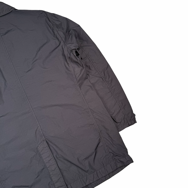 Stone Island 2021  Graphite Naslan Light Watro Double Breasted Lightweight Jacket - Large