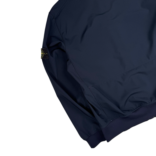 Stone Island 2017 Navy Blue Light Soft Shell R Jacket - XL